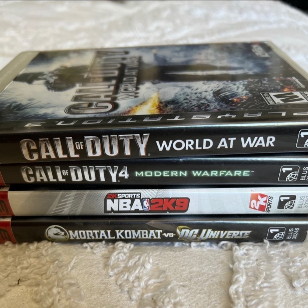 PS3 Video Game Bundle